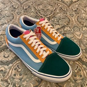 NWT Vans Old Skool Colorblock Sneakers Mens Sz 6 Wmns 7.5